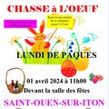 SAINT OUEN SUR ITON - CHASSE A L'OEUF