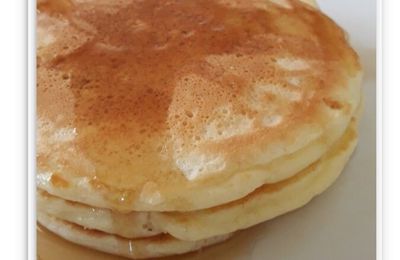 Pancake légers au fromage blanc