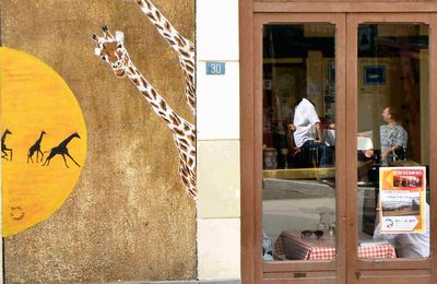 Des girafes à Paris