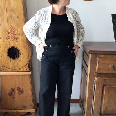 Le pantalon à pont Noé - Joli Lab