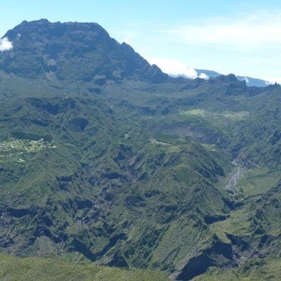 Le Maïdo (vue sur Mafate)...