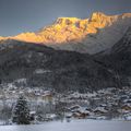 Un petit coucou des contamines montjoie