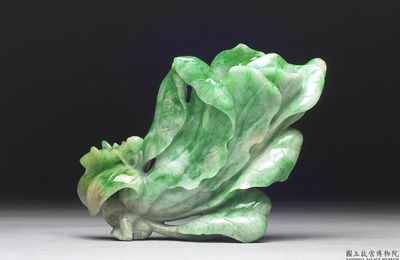 Jadeite Chinese cabbage, Qing dynasty (1644-1911)