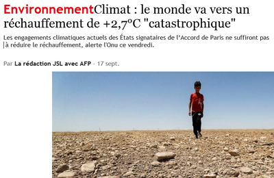 Réchauffement climatique