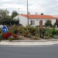 Rond-point à Fontenay le Comte