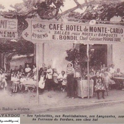 Le café restaurant hotêl le Monte Carlo