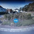 Rond-point à Retz (Autriche)