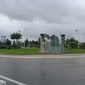 Rond-point à Jonage