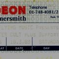 Blue Öyster Cult - Samedi 18 Mars 1989 - Hammersmith Odeon (London)