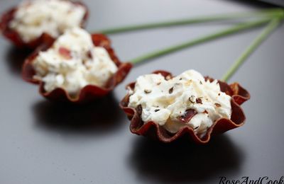 Fleurs d'Aoste coppa, fromage frais, poires {avec des choses à gagner dedans}