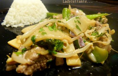 Sauté de Boeuf Thailandais