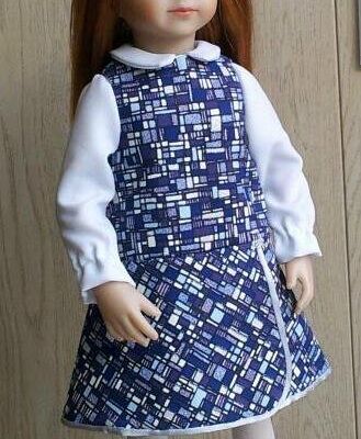 Esther et la petite robe du mois de Février 