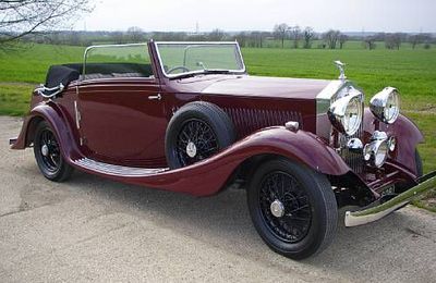 1934 Rolls-Royce 20/25hp Drophead Coupé