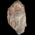 Head of a Bodhisattva Attendant of Maitreya, 550-559, Northern Qi Dynasty