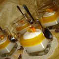 cheesemousse et son coulis d orange 