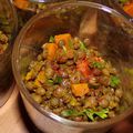 Odette et Marion, méharistes aux semelles de vent, et une petite salade tiède de lentilles à la butternut rôtie