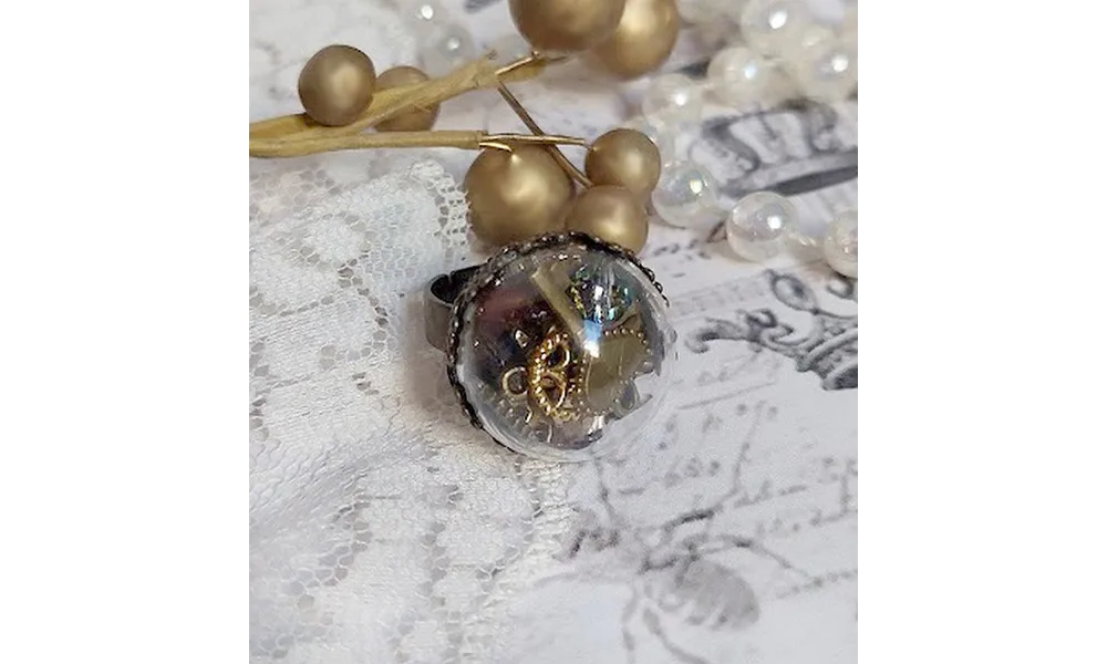 Bague Clochy Steampunk