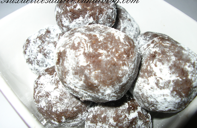 Truffes au chocolat 3 variétés 