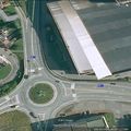 Rond-point à Flemalle (Belgique)