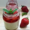 ...Véritable panna cotta et sa compotée de fraises... (La cuisine de Mercotte, Bataille food #56, Cuisinons de saison)