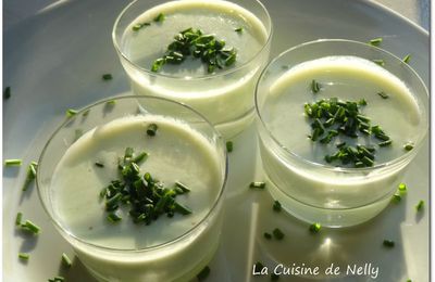 Gaspacho de Concombre à la Ciboulette