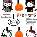 Goodies Halloween pour vos blogs