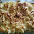 Gratin chou-fleur/pommes de terre