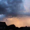 Amazing skies and a big thunderstorm...