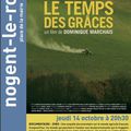 Le Temps des grâces. Film-débat à Nogent-le-Roi avec Ciné Centre