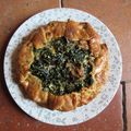 Tarte aux menues herbes