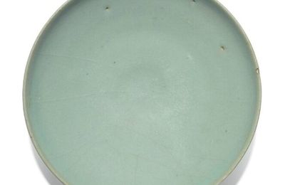 A green 'Jun' dish, Song dynasty