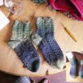 Chaussettes au crochet