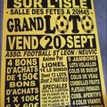 L' Association Football St Léon/Neuvic organise un GRAND LOTO le vendredi 20 septembre à la salle des fêtes à 20h45