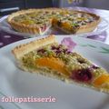 Tarte façon amandine pistache 