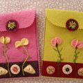 Petites pochettes de filles