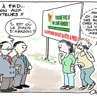 Fadet, le papillon, et l'Aguitche, l'herbe sauvage, vont faire sa fête à PRD !!!