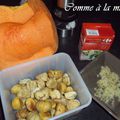 Gratin de courge aux Marrons