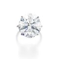 Very fine 17.39 carats Type IIa diamond ring