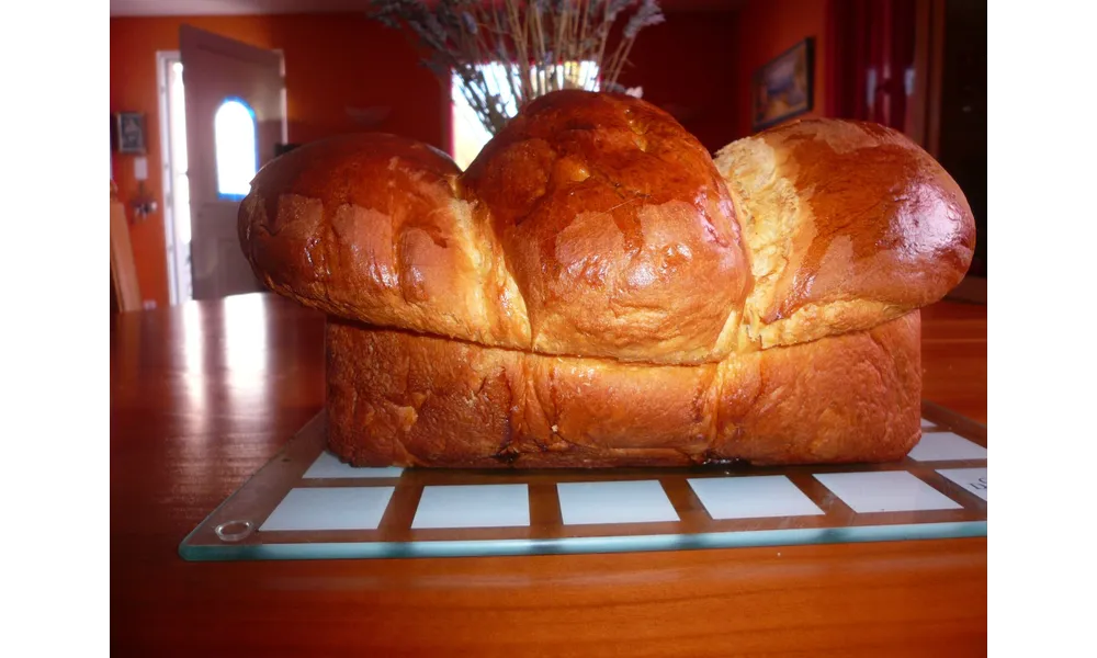 Brioche ultra moelleuse au mascarpone au cook'in...