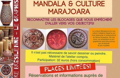 MANDALAS & CULTURE MARAJOARA - atelier d'art-thérapie à Cagnes-sur-Mer
