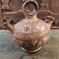 Ancienne Gargoulette Poterie Berbère du Rif Maroc / Ref K19