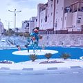 Rond-point à Eilat (Israël)