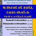 un marché de Noël en Ville-Close