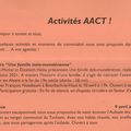 ACTIVITÉS A.A.C.T. DE BOURBACH-LE-HAUT