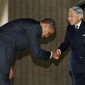 PHOTO DU JOUR : Obama s'incline devant l'empereur du Japon