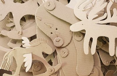 DIY déco de Noël : 12 idées faciles, rapides et économiques avec du carton