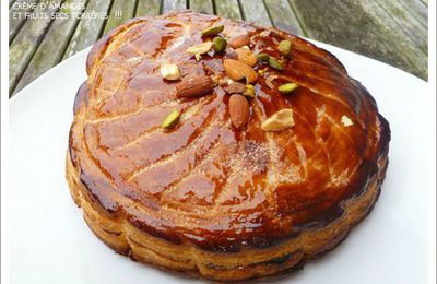 Galette 2012, Crème d'amandes et fruits secs torréfiés !