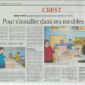 L'article paru dans le Dauphiné Libéré du 30 octobre 2009