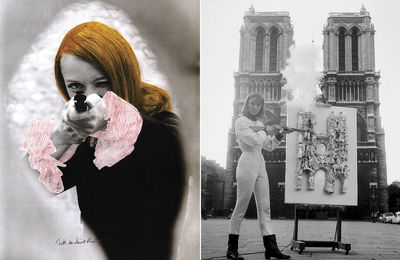 Niki de Saint Phalle fait saigner la peinture