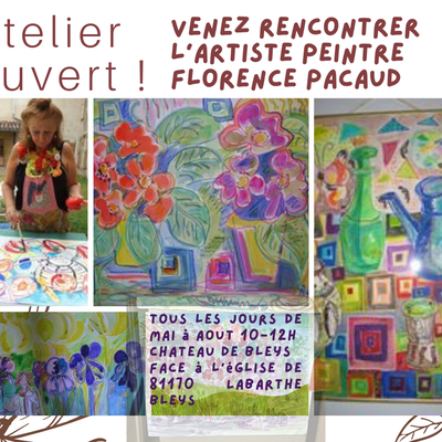 pres de cordes sur ciel   tarn   ouverture d été   de mon atelier